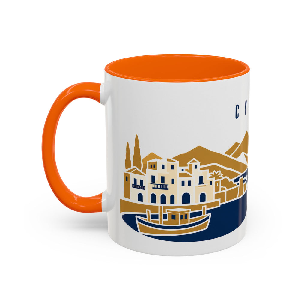 Cyprus Coffee Mug | Travel Souvenir Accent Mug | Country Gift Ceramic Cup 11oz 15oz