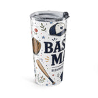 Baseball Mama 20oz Tumbler | Baseball Mom Gift | Insulated Stainless Steel Travel Cup