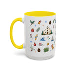 San Diego Christmas Mug | Watercolor City Souvenir, Holiday Travel Gift (11oz/15oz)