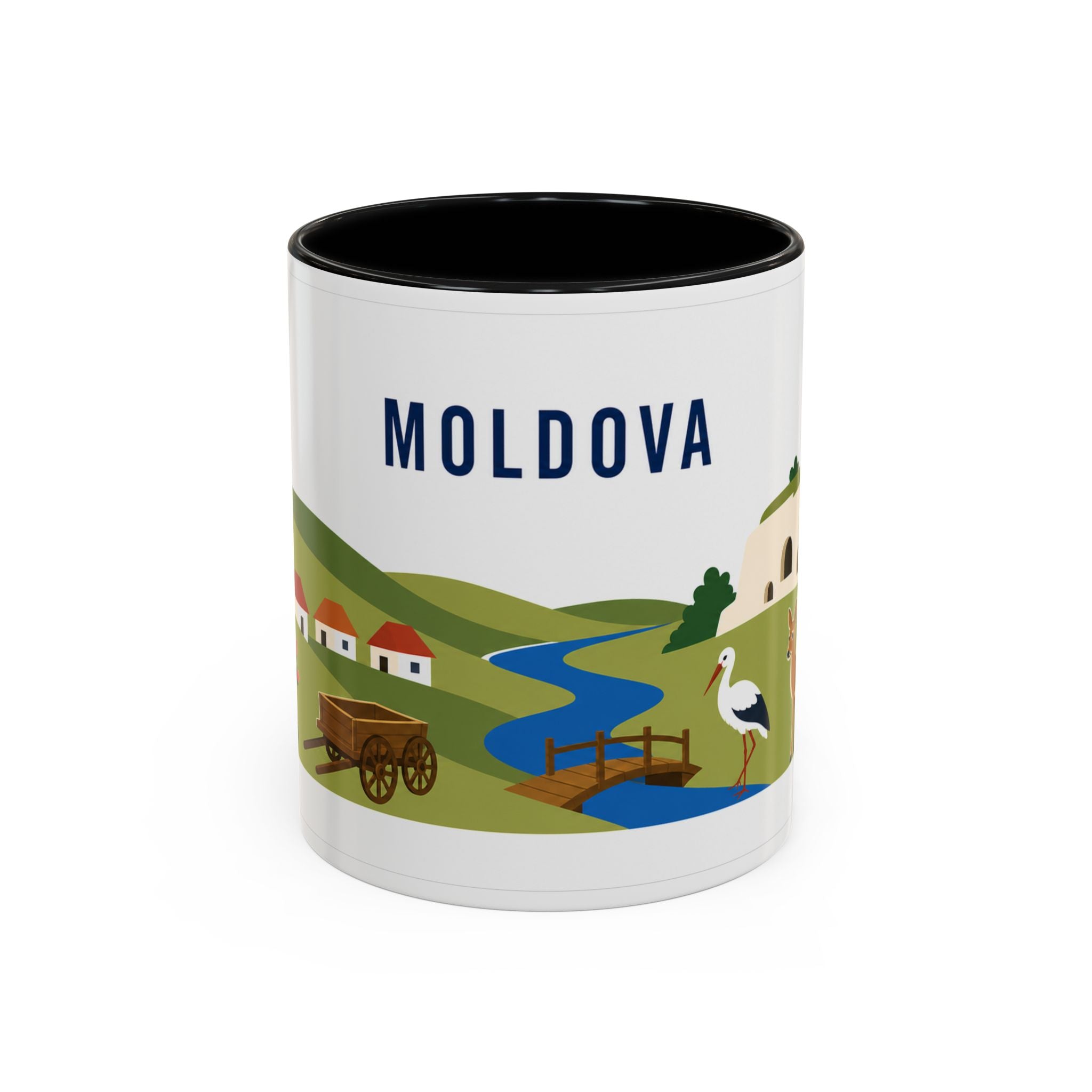 Moldova Coffee Mug | Travel Souvenir Accent Mug | Country Gift Ceramic Cup 11oz 15oz