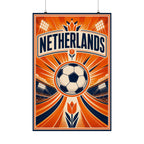 Netherlands Soccer Fan Art Poster | Matte Vertical Poster | World Cup 2026 Wall Decor