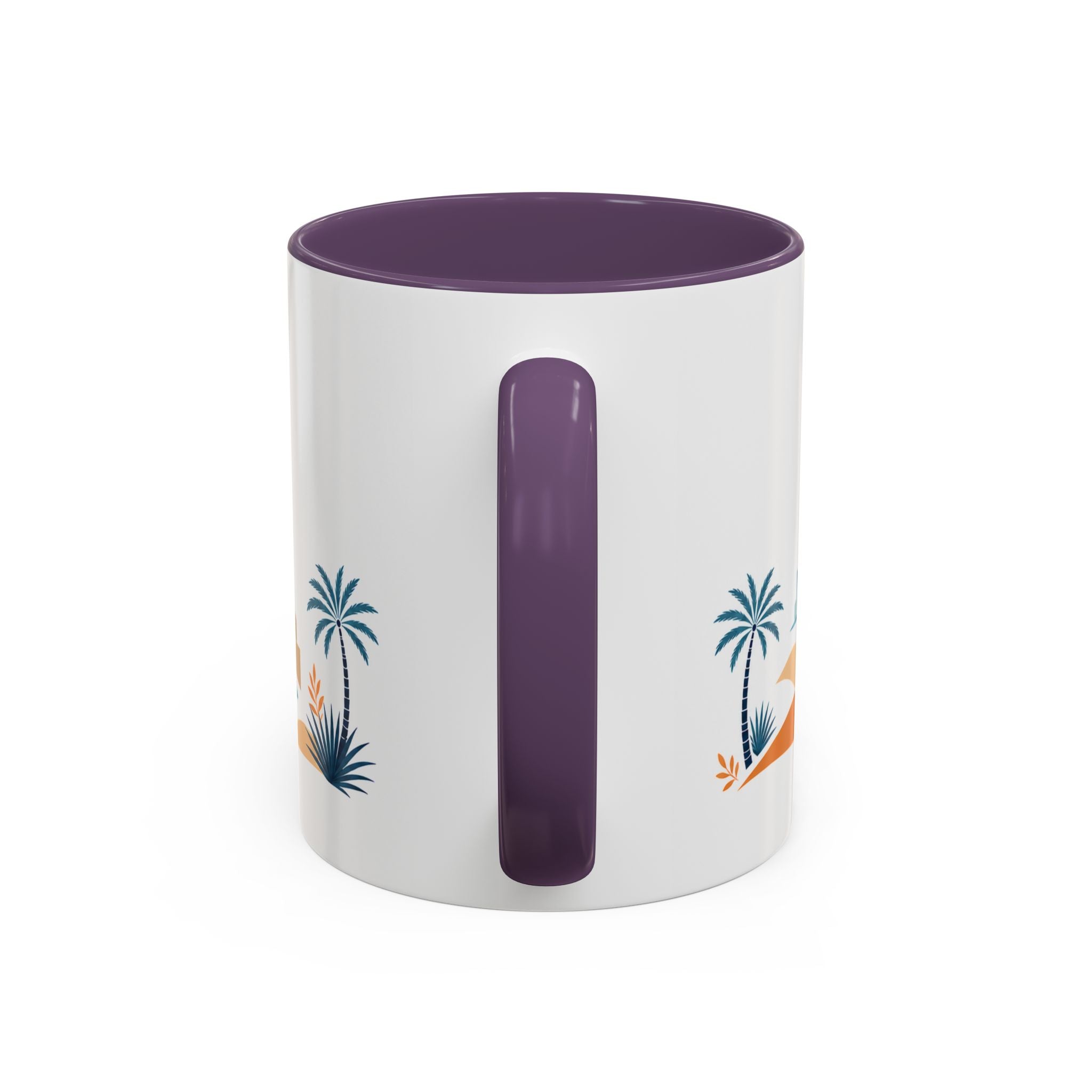 Doha Coffee Mug | Qatar Travel Souvenir | Porcelain Decal City Gift | 11oz 15oz Accent Mug