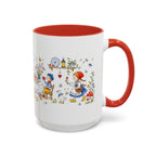 Storybook Cottage Breakfast Mug | Hand Painted Fairy Tale Accent Coffee Mug