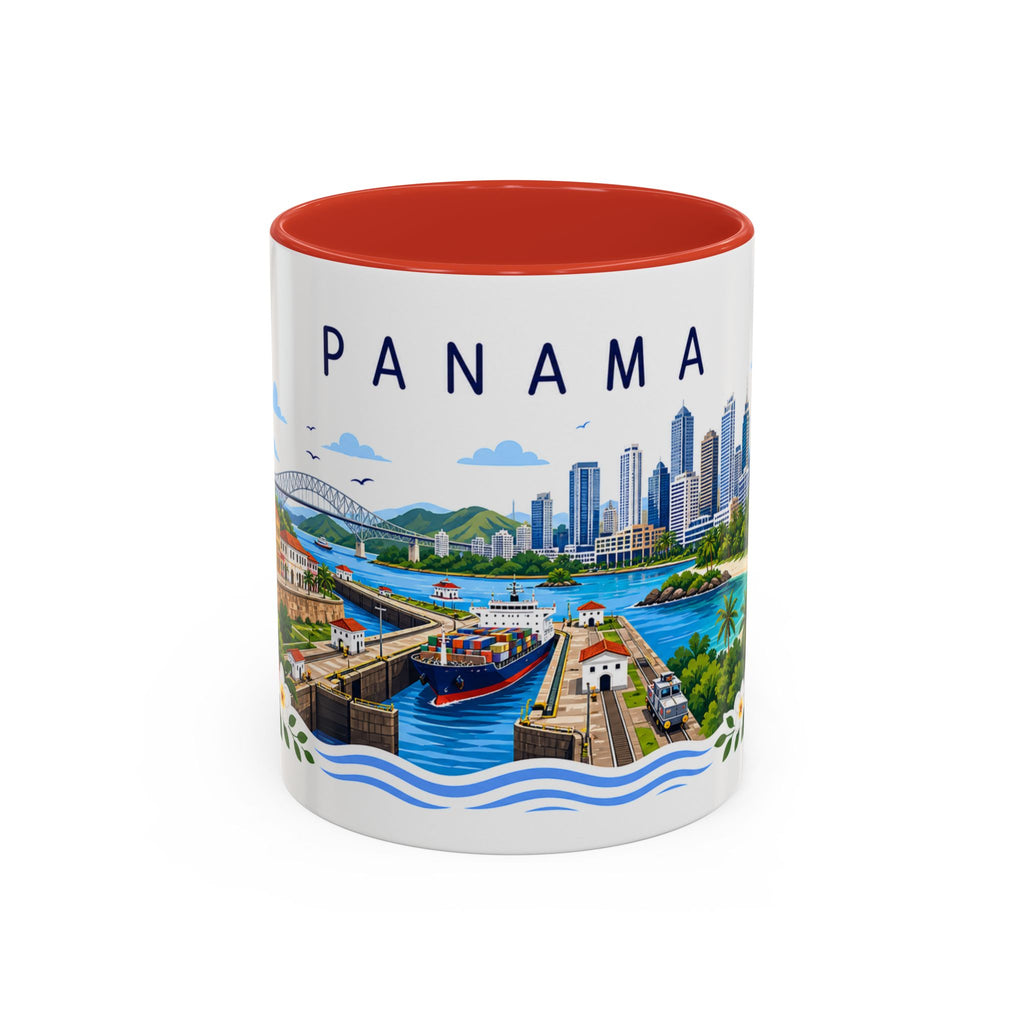 Panama Coffee Mug | Travel Souvenir Accent Mug | Place Gift Ceramic Cup 11oz 15oz