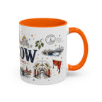 Moscow Coffee Mug | Russia Souvenir Travel Gift | Accent Color Ceramic 11oz 15oz