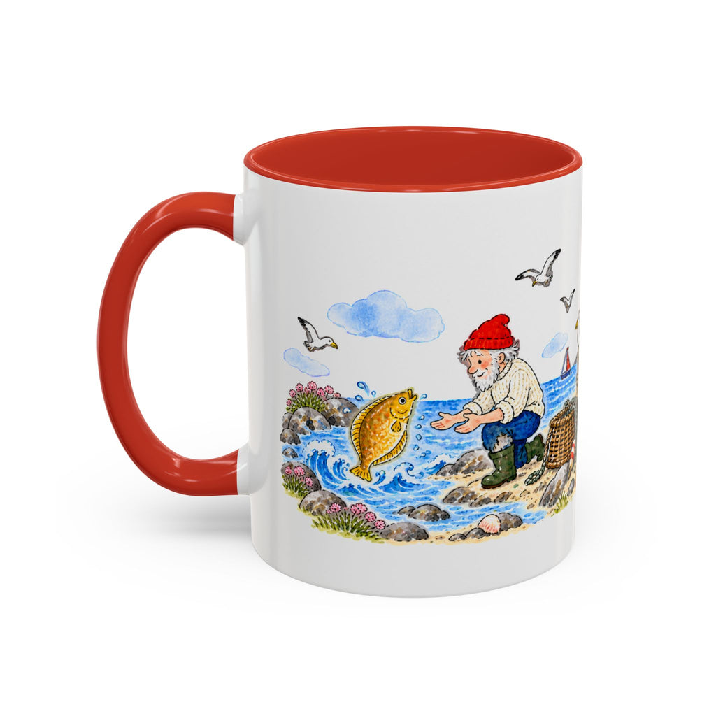 The Fisherman and His Wife Mug | Storybook Fairy Tale Accent Coffee Mug | EveryLegend
