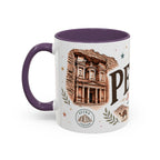 Petra Coffee Mug | Travel Destination Souvenir Gift | Accent Color Ceramic 11oz 15oz