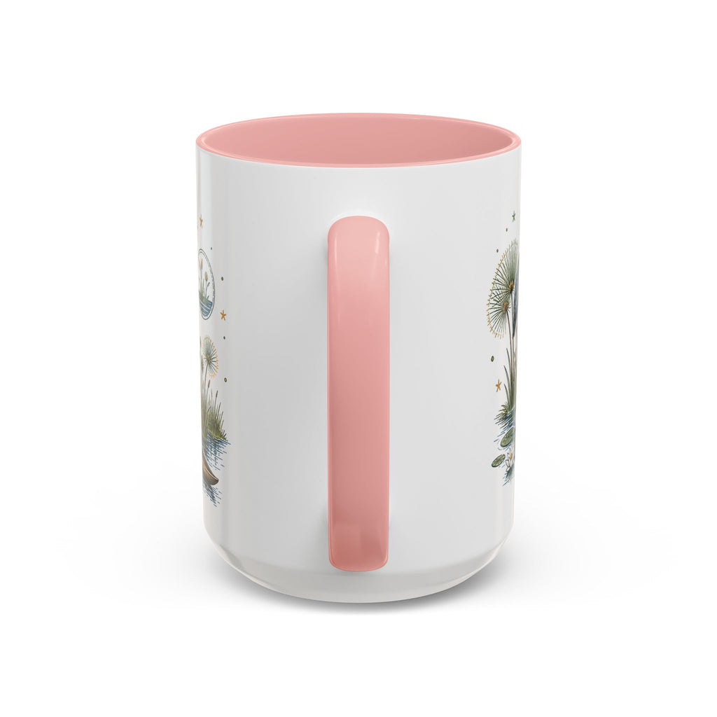 Okavango Delta Coffee Mug | Travel Destination Souvenir Gift | Accent Color Ceramic 11oz 15oz