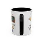 Best Teacher Ever Coffee Mug | Teacher Appreciation Gift | Accent Color Ceramic 11oz 15oz