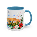Libya Coffee Mug | Travel Souvenir Accent Mug | Place Gift Ceramic Cup 11oz 15oz