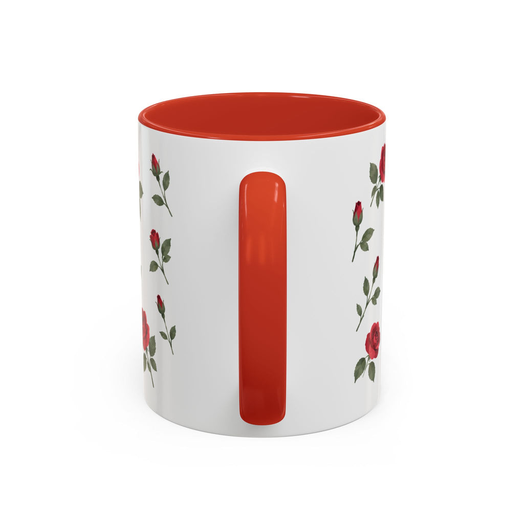 Oklahoma Oklahoma Rose Mug, State Flower Floral Coffee Cup, 11oz Botanical Gift