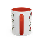 Oklahoma Oklahoma Rose Mug, State Flower Floral Coffee Cup, 11oz Botanical Gift