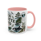 Queen Charlotte Sound Coffee Mug | Travel Destination Souvenir Gift | Accent Color Ceramic 11oz 15oz