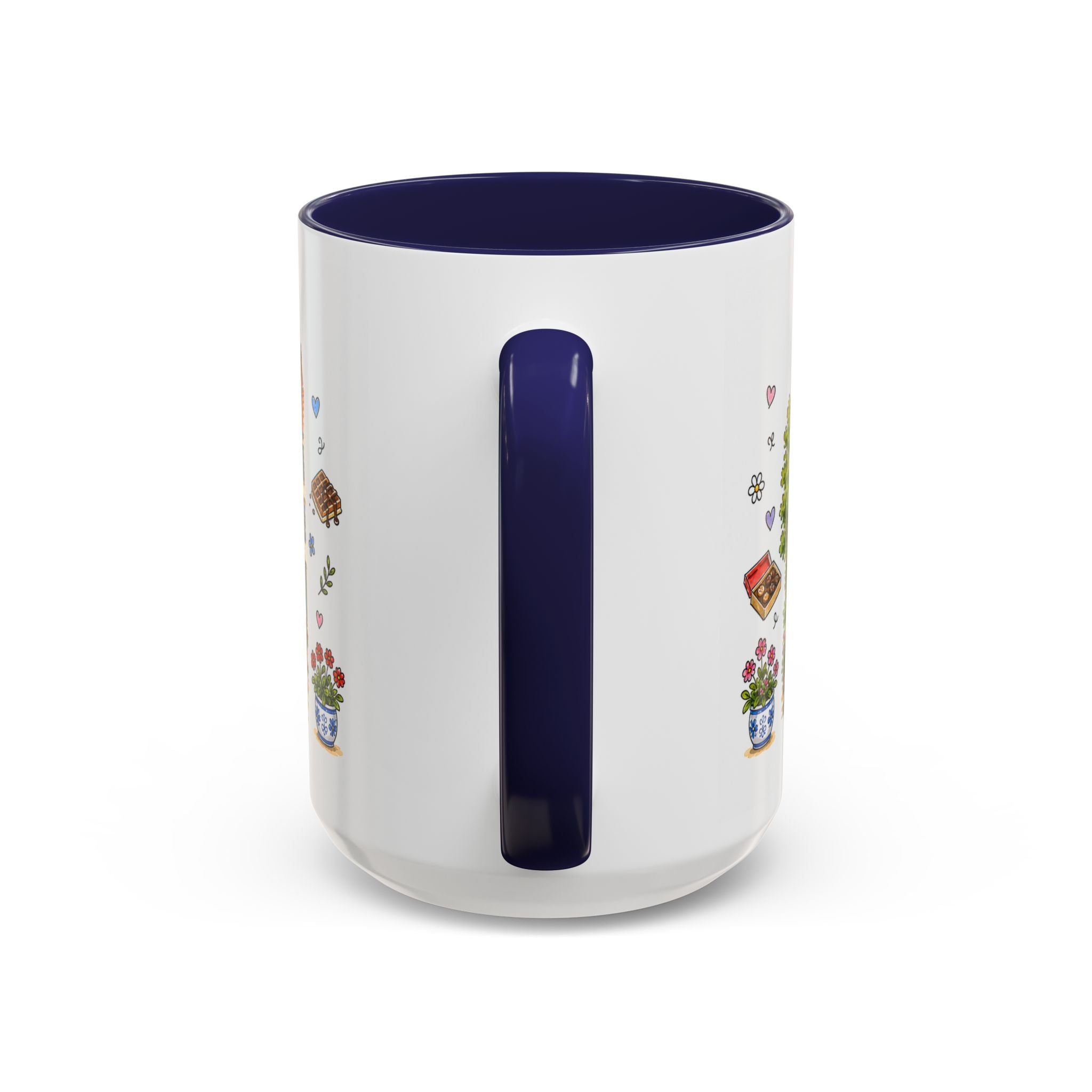 Bruges Illustrated Travel Mug | Belgium Souvenir Accent Coffee Mug | 11oz 15oz Ceramic Cup