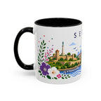 Serbia Coffee Mug | Travel Souvenir Accent Mug | Place Gift Ceramic Cup 11oz 15oz