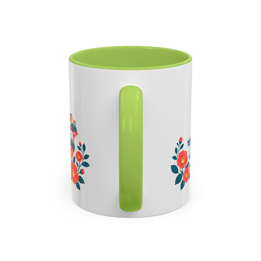 Busan Coffee Mug | South Korea Travel Souvenir | Porcelain Decal City Gift | 11oz 15oz Accent Mug