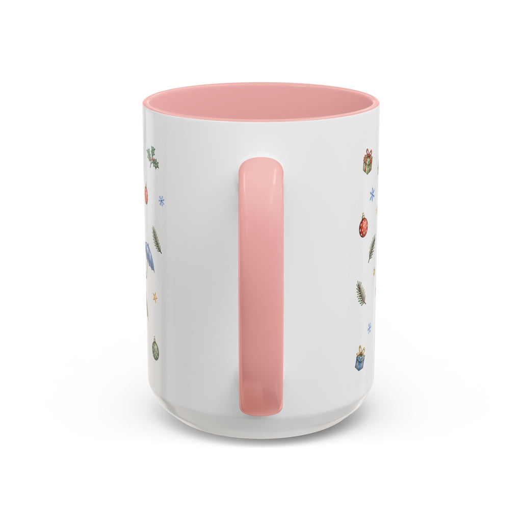 Amsterdam Christmas Watercolor Mug | Festive City Souvenir Coffee Cup