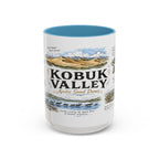 Kobuk Valley National Park Coffee Mug | Alaska Arctic Sand Dunes Gift | Accent Color Ceramic 11oz 15oz