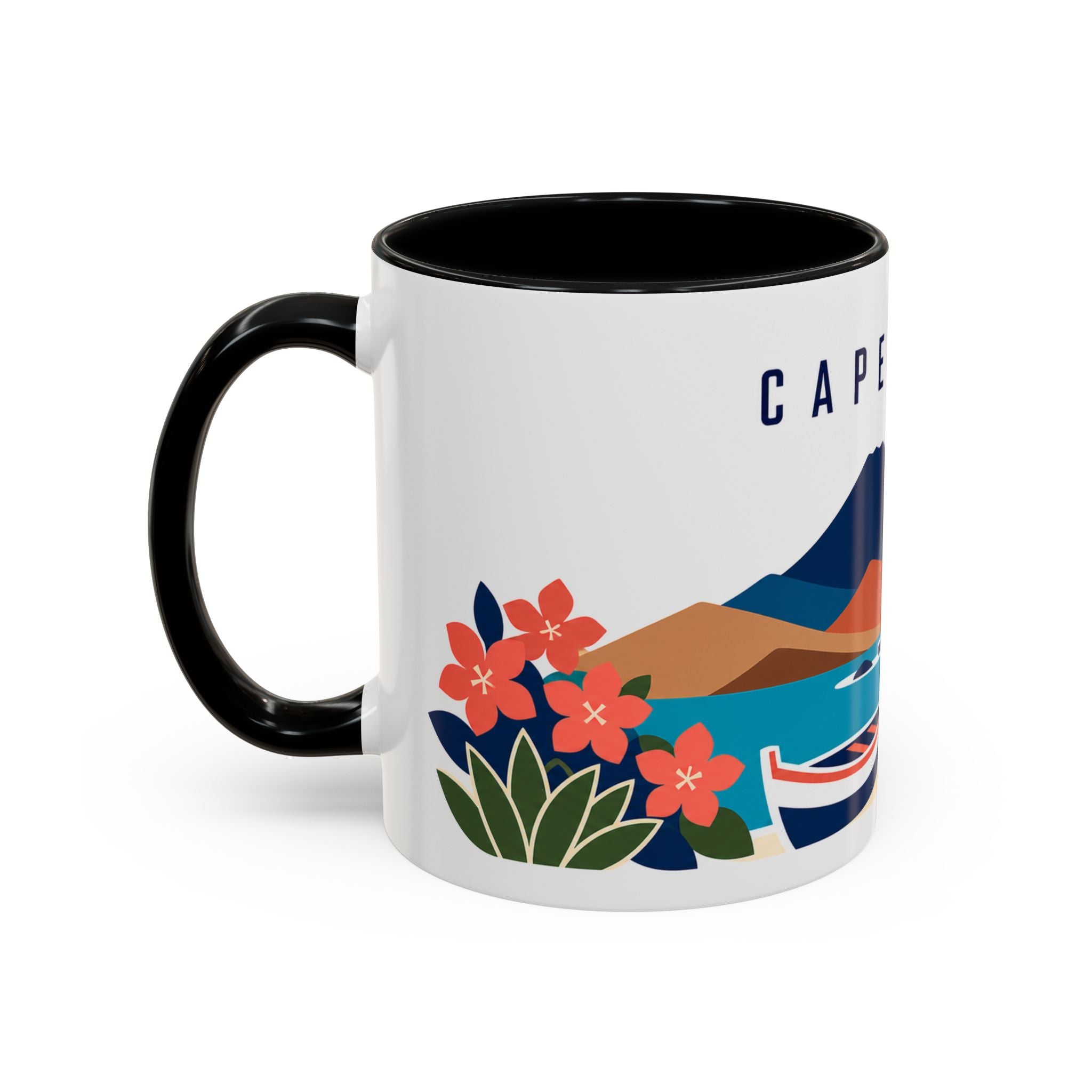 Cape Verde Coffee Mug | Travel Souvenir Accent Mug | Country Gift Ceramic Cup 11oz 15oz