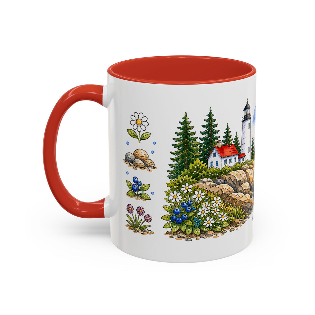 Acadia National Park Mug | US Travel Souvenir Accent Coffee Mug | 11oz 15oz Ceramic Cup