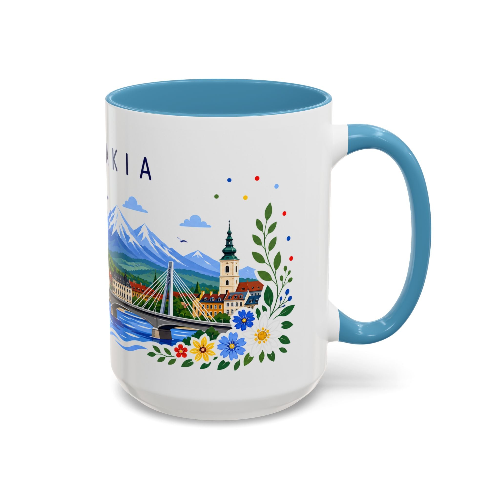 Slovakia Coffee Mug | Travel Souvenir Accent Mug | Place Gift Ceramic Cup 11oz 15oz