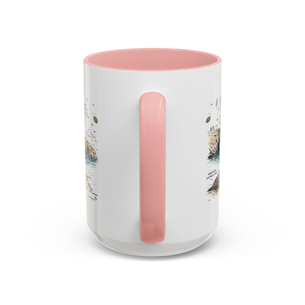 Channel Islands National Park Coffee Mug | California Island Wildlife Marine Gift | Accent Color Ceramic 11oz 15oz