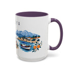 Antalya Coffee Mug | Turkey Travel Souvenir | Porcelain Decal City Gift | 11oz 15oz Accent Mug
