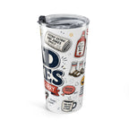 Dad Jokes Sorry Not Sorry 20oz Tumbler | Father's Day Gift for Dad | Insulated Stainless Steel Travel Cup