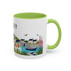 Guernsey Coffee Mug | Travel Souvenir Accent Mug | Country Gift Ceramic Cup 11oz 15oz