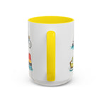 Key West Illustrated Travel Mug | City Souvenir Accent Coffee Mug | 11oz 15oz Ceramic Cup