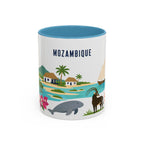 Mozambique Home Country Mug | Moving Away Gift | Long Distance Friendship | 11 oz 15 oz Accent Mug