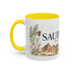 Saudi Arabia Home Country Mug | Moving Away Gift | Long Distance Friendship | 11 oz 15 oz Accent Mug