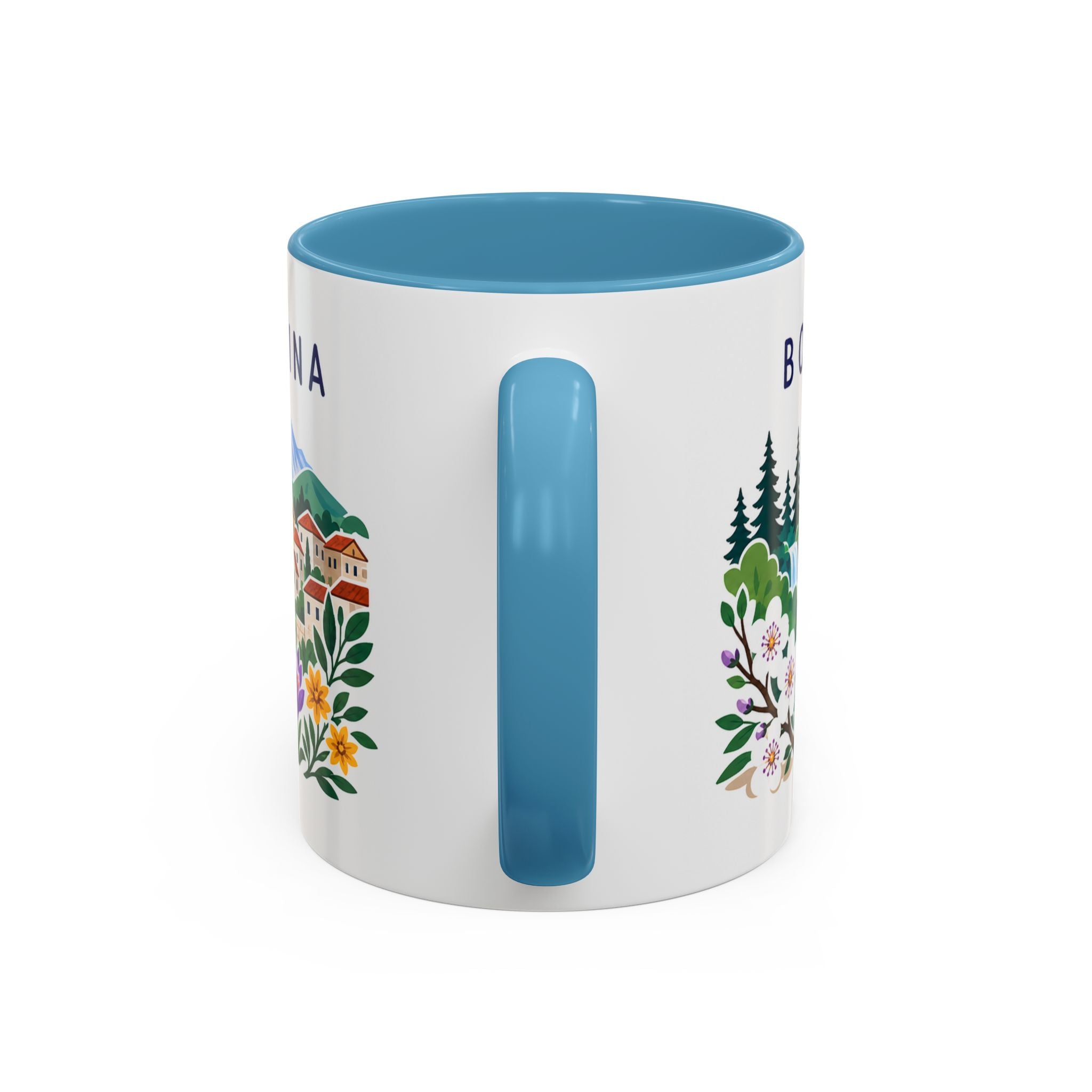 Bosnia and Herzegovina Coffee Mug | Travel Souvenir Accent Mug | Country Gift Ceramic Cup 11oz 15oz
