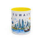 Kuwait Coffee Mug | Travel Souvenir Accent Mug | Place Gift Ceramic Cup 11oz 15oz
