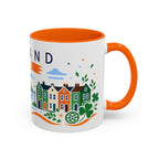 Ireland Coffee Mug | Travel Souvenir Accent Mug | Country Gift Ceramic Cup 11oz 15oz