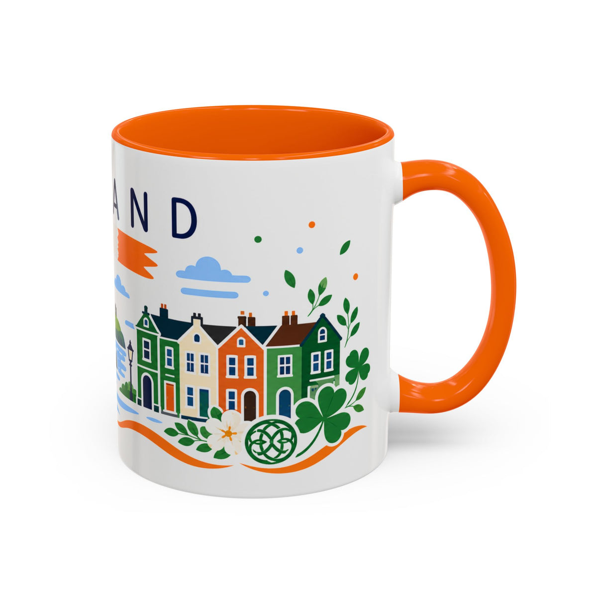 Ireland Coffee Mug | Travel Souvenir Accent Mug | Country Gift Ceramic Cup 11oz 15oz