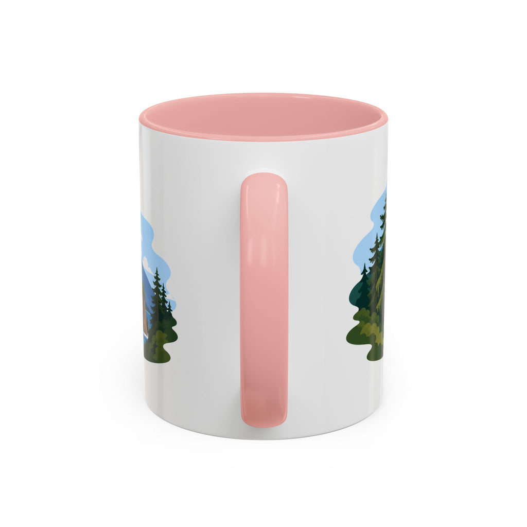 Olympic National Park Coffee Mug | Solid Color Block Park Souvenir | 11oz 15oz Accent Mug