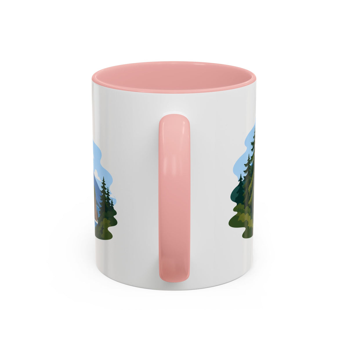 Olympic National Park Coffee Mug | Solid Color Block Park Souvenir | 11oz 15oz Accent Mug
