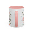 London Christmas Mug | Watercolor City Souvenir, Travel Memories, Ceramic Coffee Cup