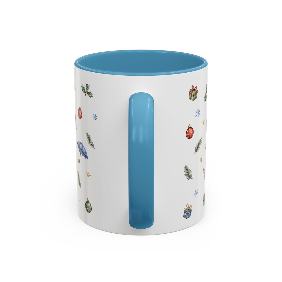 Amsterdam Christmas Watercolor Mug | Festive City Souvenir Coffee Cup