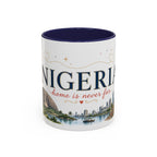 Nigeria Home Country Mug | Moving Away Gift | Long Distance Friendship | 11 oz 15 oz Accent Mug