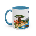 Malawi Coffee Mug | Travel Souvenir Accent Mug | Country Gift Ceramic Cup 11oz 15oz