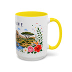 Zimbabwe Coffee Mug | Travel Souvenir Accent Mug | Place Gift Ceramic Cup 11oz 15oz