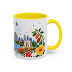 Ghana Coffee Mug | Travel Souvenir Accent Mug | Place Gift Ceramic Cup 11oz 15oz