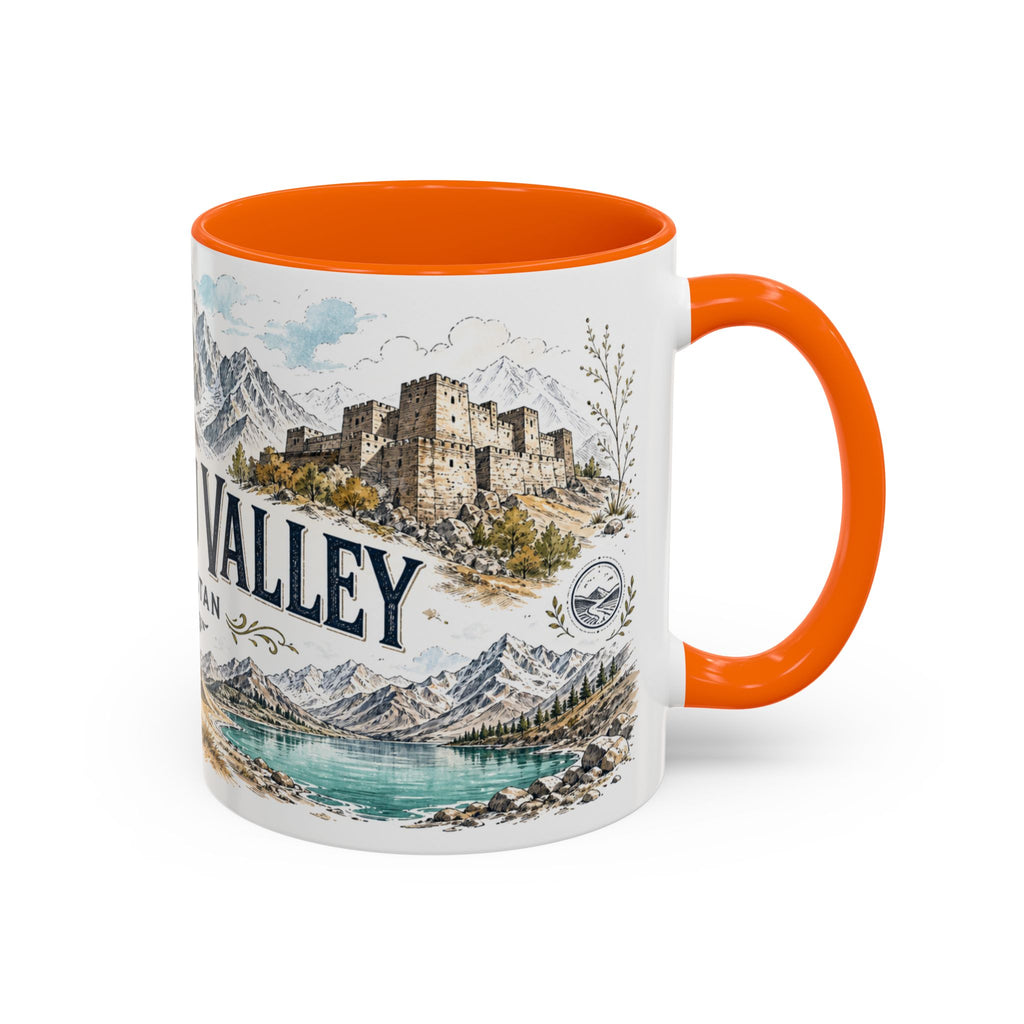 Skardu Valley Mug, Pakistan Travel Souvenir, Bucket List Gift, Accent Ceramic Coffee Mug 11oz 15oz