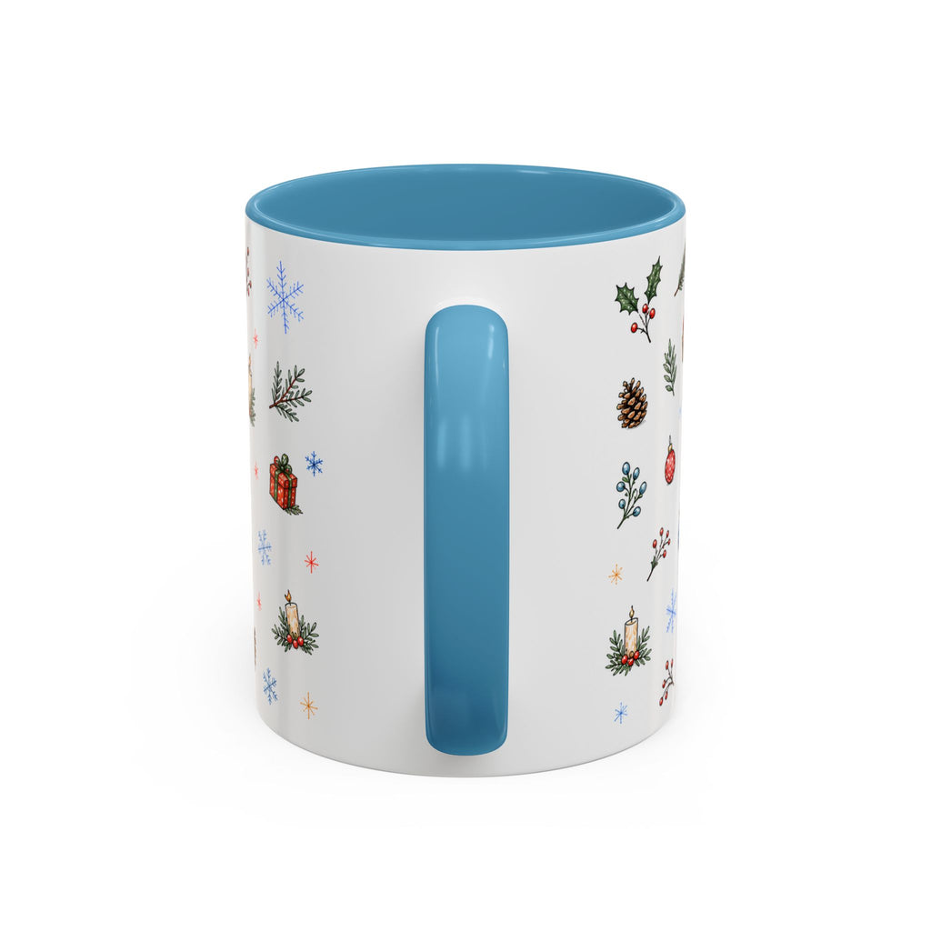 Denver Christmas Mug | Watercolor City Souvenir, Holiday Travel Gift (11oz/15oz)