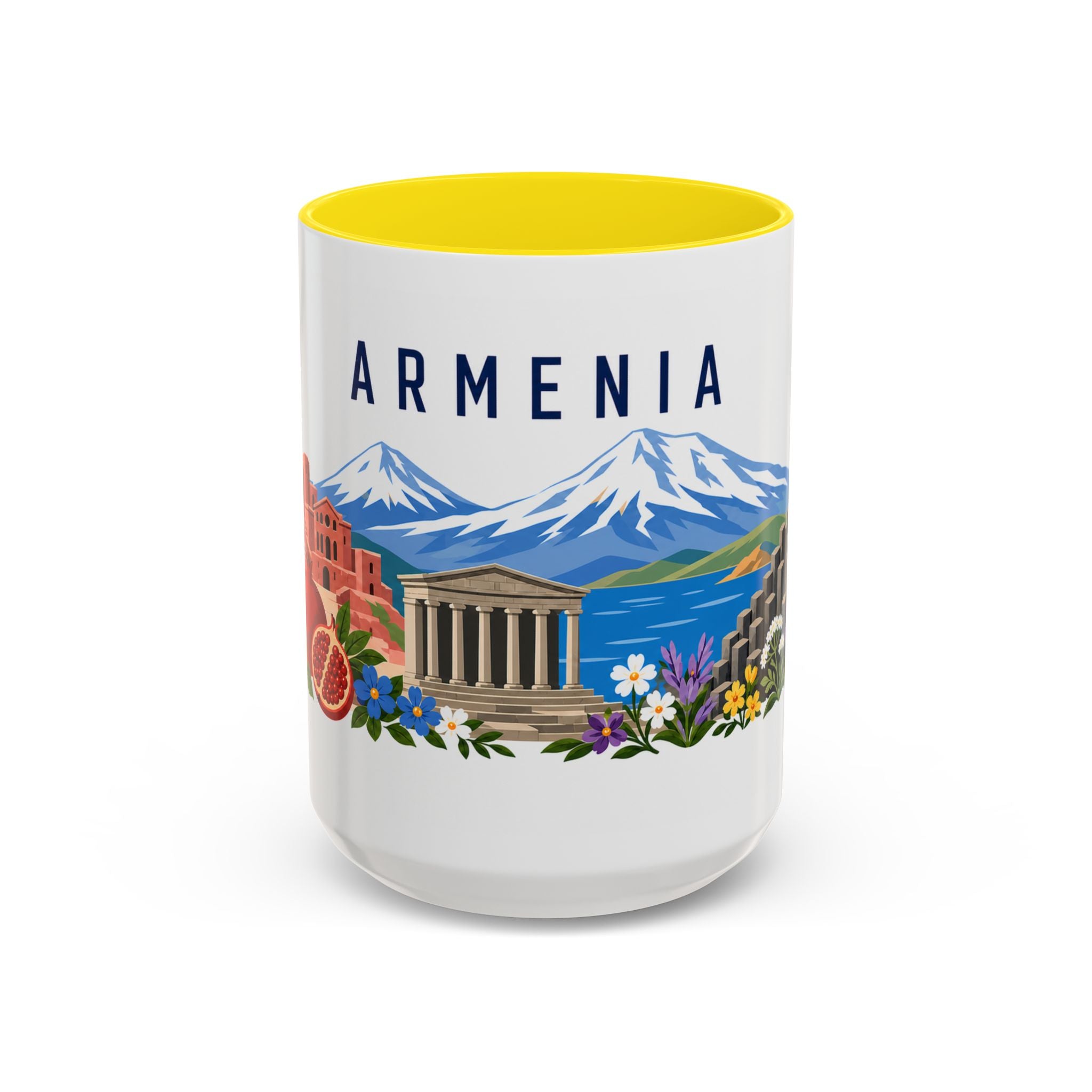 Armenia Coffee Mug | Travel Souvenir Accent Mug | Country Gift Ceramic Cup 11oz 15oz