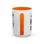 Glacier Coffee Mug | National Park Hiking Montana Gift | Accent Color Ceramic 11oz 15oz