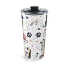 Cat Mom Coffee Club 20oz Tumbler | Cat Mom Gift | Insulated Stainless Steel Travel Cup