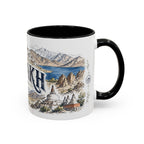 Ladakh Mug, India Travel Souvenir, Bucket List Gift, Accent Ceramic Coffee Mug 11oz 15oz